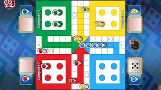 Ludo game 4 players | Ludo king in 4 players | Ludo gameplay | 505