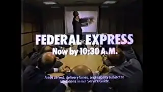 1983 Federal Express Office Presentation Commercial