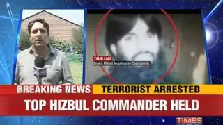Top Hizbul commander arrested