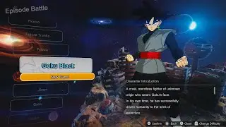 Dragon Ball Sparking Zero Goku Black / Zamasu Episode