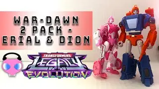 VIDEO REVIEW: Transformers Legacy Evolution - War-Dawn 2-Pack Erial (Ariel) & Dion