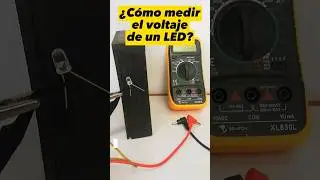 &iquest;C&oacute;mo medir el voltaje? LED