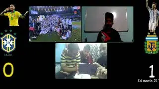Copa America 2021 Finals Live | 🇦🇷 Argentina vs Brazil 🇧🇷 | Watch Party