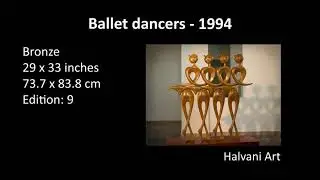 Ballet Dancers created by Victor Halvani