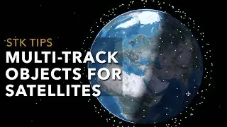 STK Tip: Multi-Track Objects for Satellites