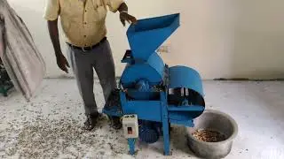 Power Ground nut decorticator l #groundnutcultivation #badam 