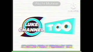 Luke Channel Too/Luke CHRGD Promo - Logo Switch (January 2009/VHS)