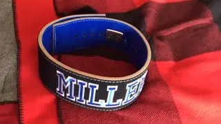Custom Powerlifting Lever Belt from Pioneer Fitness