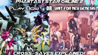 Play PSO2 now or WAIT for New Genesis? Character Cross-Save Explained!