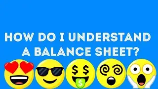 How do I understand a balance sheet? MULTIPLE OPINIONS | Financial Excellence💰💰