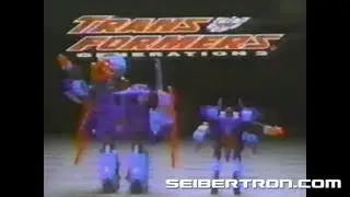 Transformers G2 Dreadwing and Smokescreen Generation 2 commercial 1994 #1