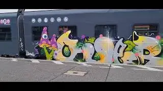 Graffiti auf Z&uuml;gen in Norddeutschland! Stand: 08.08.25 #skin#wholecar#kine#crus#gms#cos