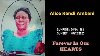Mama Alice Kendi Send off