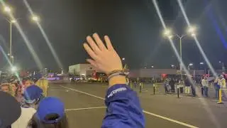 49's Buses Leaving Sofi Stadium After RAMS Destroyed Them NFC Championship Game 2022