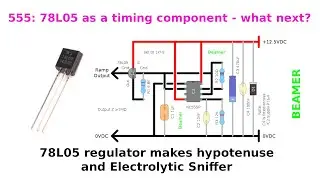 78L05 makes ramp wave/cap sniffer