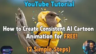 How To Create Consistent AI Cartoon Animation For FREE (2Steps)#aicartoon #aianimation #howtomakecar