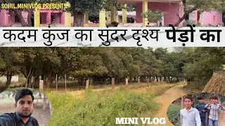 3 Dost Ghumne Gaye Kadam Kunjo Par | Mini Tour Vlog | Kadam Kunj | Mandir | subscriber's | #minivlog