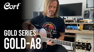 Milan Polak plays the Gold-A8 | Gold Series | All Solid | Cort Acoustic Guitars