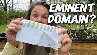 Eminent Domain... Will Our Home Be Taken?
