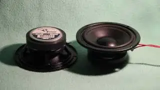 Peerless unit 831848 loudspeaker ( test )