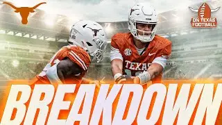 The Breakdown: Texas vs Sam Houston | Can the Offense SILENCE Critics?