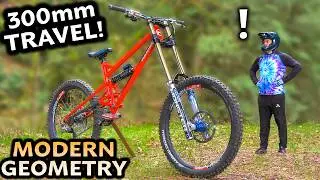 BEHOLD THE BOOSTMONSTER 2.0!!  Modern Geometry with 300mm Travel