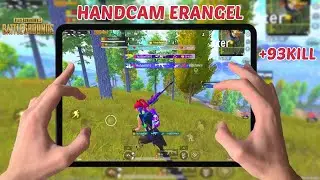 İPAD PRO HANDCAM ERANGEL 93 KILL GAMEPLAY 😱😱 PUBG MOBİLE