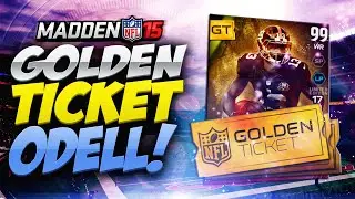 Madden 15 Ultimate Team - GOLDEN TICKET ODELL! DISGUSTING! MUT 15 PS4