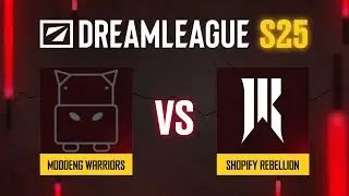 Moodeng Warriors проти Shopify Rebellion | Гра 1 | DreamLeague Season 25 - Group A