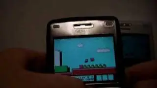 Playing SMB 3 using vNES on Nokia e61 and Nokia e61i