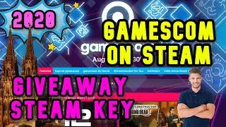 + Gamescom 2020 on Steam + Steam Key Giveaway + New Games + Gamescom Online + Experiences +