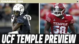 UCF Faces Temple in the 2022 Space Game - UCF Temple Preview