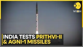 India Successfully Test-Fires Prithvi-II and Agni-1 Missiles | WION