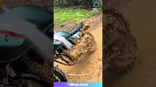 This Motorcycle Was COMPLETELY Covered in Mud! #mud #offroad #fail #transformation