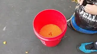 Unconventional way to keep dust out of your pellet grill pellets