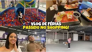 VLOG DE PASSEIO NO SHOPPING | ÚLTIMOS DIAS DE FÉRIAS! 🥰