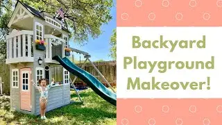 Surprise Backyard Playground Makeover