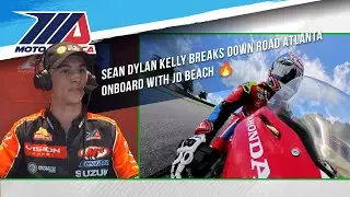 Sean Dylan Kelly Breaks Down Road Atlanta | Onboard with JD Beach 🔥
