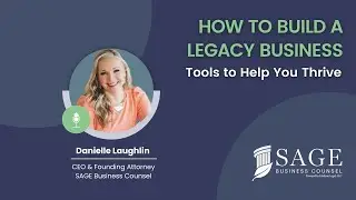How to Build a Legacy Business