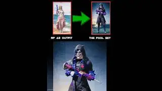🔥RP A2 Outfit Convert FOOL SET🃏 | BGMI