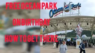 Free Admission to Ocean Park HongKong Part1