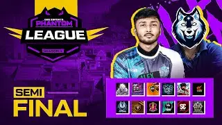 FREE FIRE PHANTOM LEAGUE LIVE| SEMI FINAL-2|GSG ESPORTS #freefire #ajjubhai  #esports