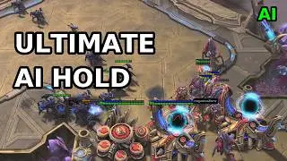 SUPER AI HOLD - NegativeZero vs Eris - Starcraft 2 AI