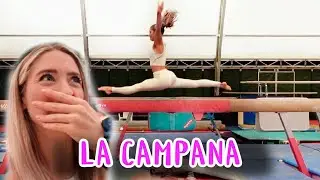 ARRIVO NELLA SPACCATA. Ho creato un elemento in TRAVE!  *ginnastica artistica