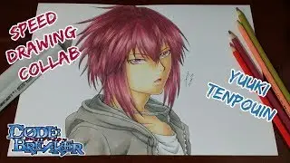 Speed Drawing - Yuuki Tenpouin | Code:03 (Code:Breaker) Collab