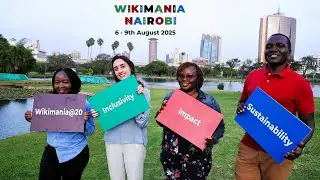 Wikimania 2025 will be happening in Nairobi, Kenya!