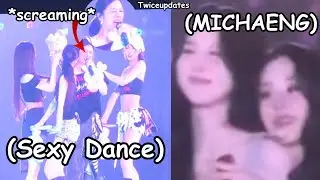 jeongyeon fighting for her life ft. Michaeng jealous & sweet moments twice chaotic in tokyo dome