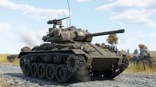 M24DK Cold War Chaffee Gameplay | War Thunder