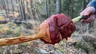 Bushcraft Doner Kebab. Forest Kitchen. Wypasiony Kebab w lesie.