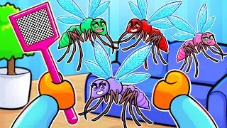 MOSQUITOS vs HUMANOS en Roblox!